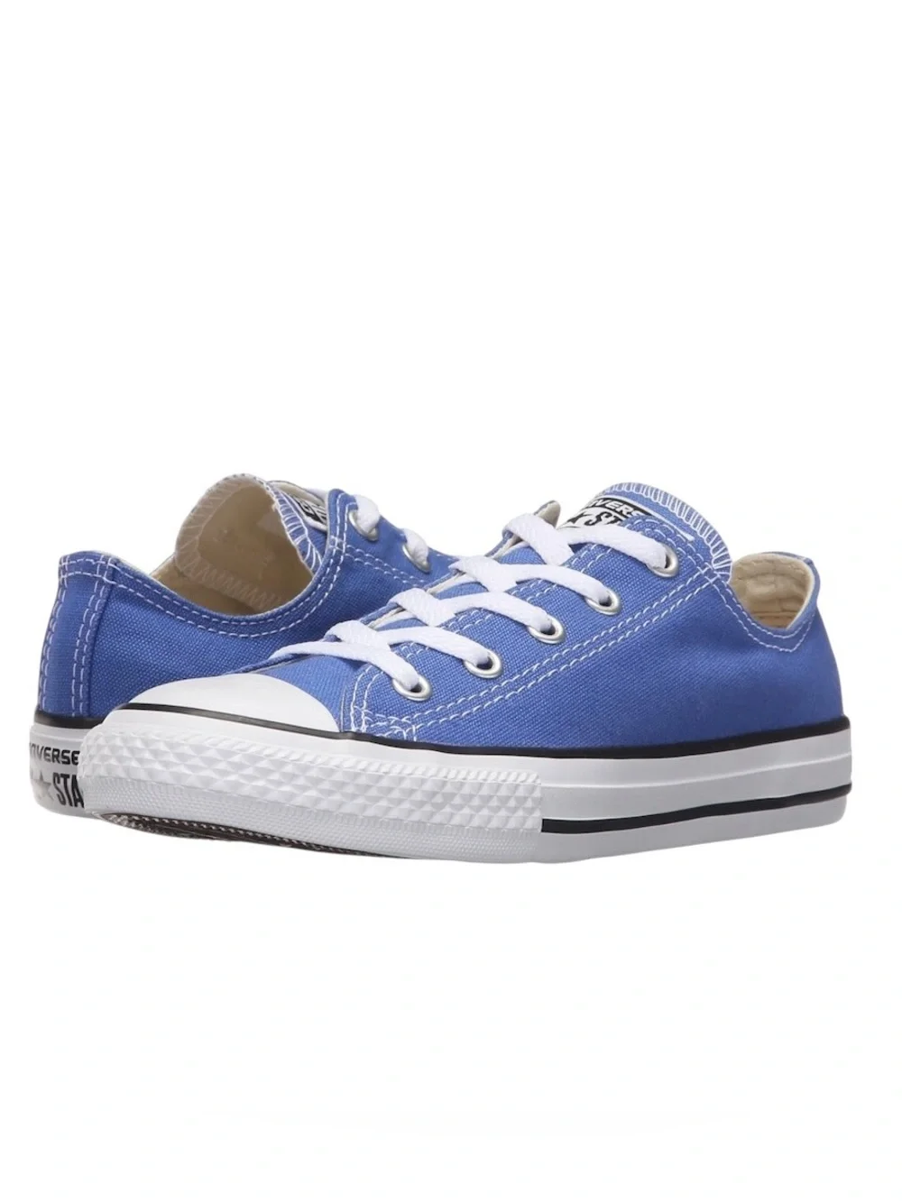 Converse Chuck Taylor All Star Low Top Sneakers Periwinkle Blue 7M 9W - Picture 1 of 12